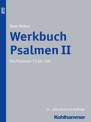 cover image of Werkbuch Psalmen II